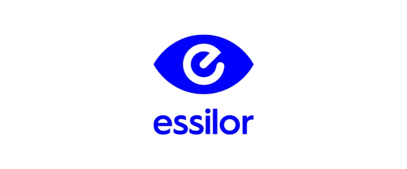 A picture shows the logo of French group Essilor on the facade of its...  News Photo - Getty Images