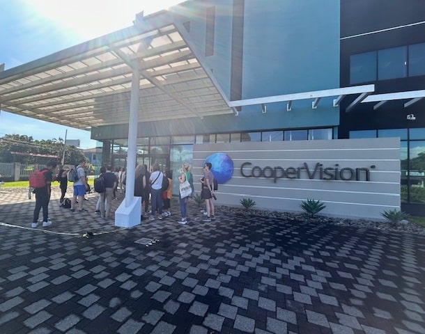 CooperVision Canadian visit in Costa Rica